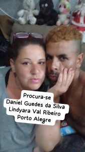 Foto de Daniel Guedes da Silva E esposa Lindyara Val Ribeiro